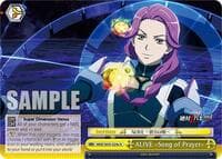 ALIVE Song of Prayer (C) - MACROSS Delta Premium Booster - Weiss Schwarz card