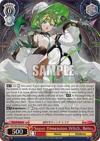 Super Dimension Witch, Reina (DCR) - MACROSS Delta Premium Booster - Weiss Schwarz card