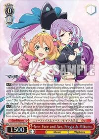 New Face and Ace, Freyja & Mikumo (DCR) - MACROSS Delta Premium Booster - Weiss Schwarz card