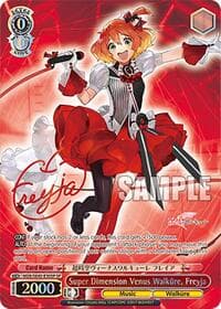 Super Dimension Venus Walkure, Freyja (SP) - MACROSS Delta Premium Booster - Weiss Schwarz card