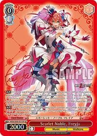 Scarlet Noble, Freyja (SP) - MACROSS Delta Premium Booster - Weiss Schwarz card