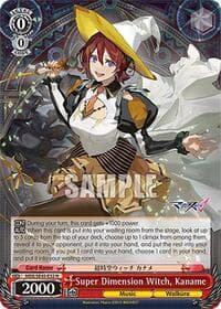 Super Dimension Witch, Kaname - MACROSS Delta Premium Booster - Weiss Schwarz card