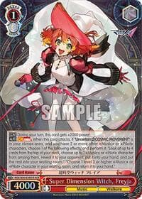 Super Dimension Witch, Freyja (DCR) - MACROSS Delta Premium Booster - Weiss Schwarz card