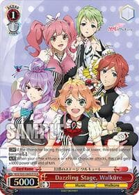 Dazzling Stage, Walkure (DCR) - MACROSS Delta Premium Booster - Weiss Schwarz card