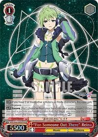 "For Someone Out There" Reina (DCR) - MACROSS Delta Premium Booster - Weiss Schwarz card