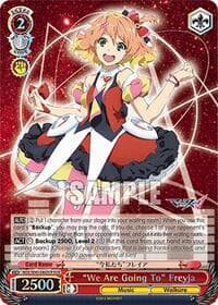 "We Are Going To" Freyja (DCR) - MACROSS Delta Premium Booster - Weiss Schwarz card