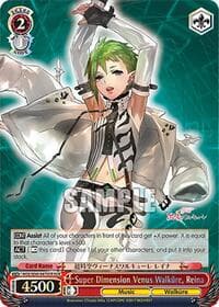 Super Dimension Venus Walkure, Reina (DCR) - MACROSS Delta Premium Booster - Weiss Schwarz card