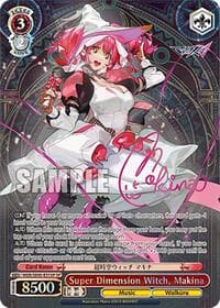 Super Dimension Witch, Makina (SP) - MACROSS Delta Premium Booster - Weiss Schwarz card