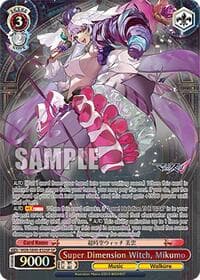 Super Dimension Witch, Mikumo (SP) - MACROSS Delta Premium Booster - Weiss Schwarz card