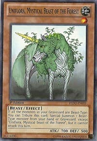 Uniflora, Mystical Beast of the Forest - Return of the Duelist - YuGiOh card
