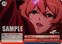 Love! Halation THE WAR (A) - MACROSS Delta Premium Booster - Weiss Schwarz card