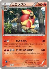 Pyroar - 033/XY-P - XY-P: XY Promos - Pokemon Japan card