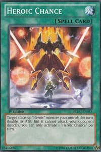 Heroic Chance - Return of the Duelist - YuGiOh card