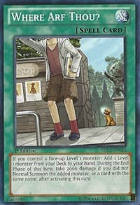 Where Arf Thou? - Return of the Duelist - YuGiOh card