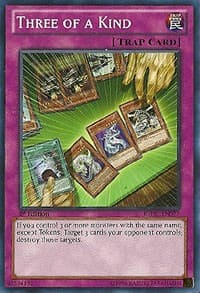 Three of a Kind - Return of the Duelist - YuGiOh card