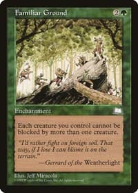 Familiar Ground - Weatherlight - Magic: The Gathering card
