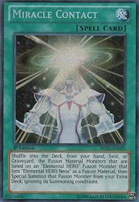 Miracle Contact - Return of the Duelist - YuGiOh card