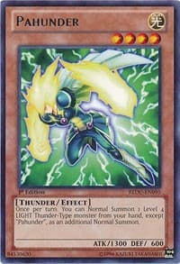 Pahunder - Return of the Duelist - YuGiOh card