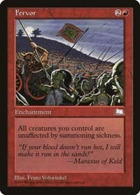 Fervor - Weatherlight - Magic: The Gathering card