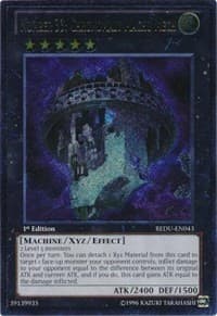 Number 33: Chronomaly Machu Mech (UTR) - Return of the Duelist - YuGiOh card