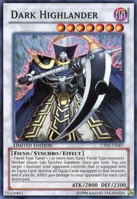 Dark Highlander - 2012 Collectors Tin - YuGiOh card