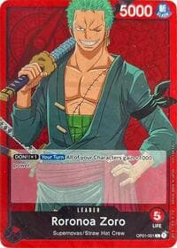 Roronoa Zoro - One Piece Demo Deck Cards - One Piece Card Game card