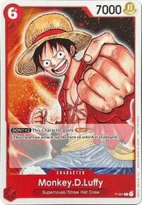 Monkey.D.Luffy (001) - One Piece Demo Deck Cards - One Piece Card Game card