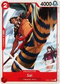 Sai - One Piece Demo Deck Cards - One Piece Card Game card