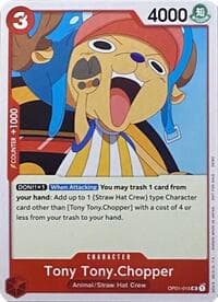 Tony Tony.Chopper (015) - One Piece Demo Deck Cards - One Piece Card Game card