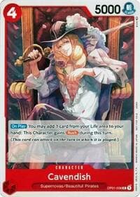 Cavendish - One Piece Demo Deck Cards - One Piece Card Game card