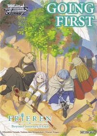 Going First (Himmel & Frieren & Heiter & Eisen) - Frieren: Beyond Journey's End - Weiss Schwarz card