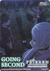 Going Second (Battle Against Aura) - Frieren: Beyond Journey's End - Weiss Schwarz card