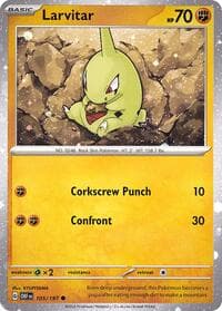 Larvitar - 105/197 (Cosmos Holo) - Miscellaneous Cards & Products - Pokemon card