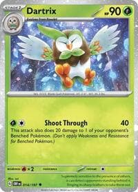 Dartrix - 014/197 (Cosmos Holo) - Miscellaneous Cards & Products - Pokemon card