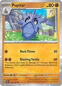 Pupitar - 106/197 (Cosmos Holo) - Miscellaneous Cards & Products - Pokemon card