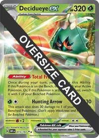 Decidueye ex - Jumbo Cards - Pokemon card