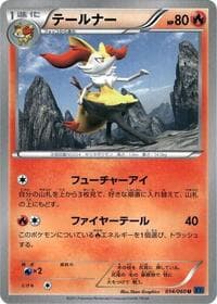 Braixen - XY-Bx: Collection X - Pokemon Japan card