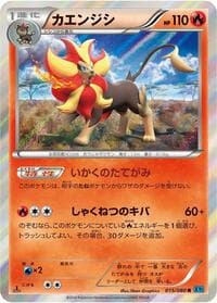 Pyroar - XY2: Wild Blaze - Pokemon Japan card