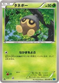 Seedot - XY2: Wild Blaze - Pokemon Japan card