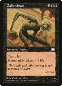 Gallowbraid - Weatherlight - Magic: The Gathering card