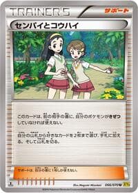 Teammates - XY5-Bg: Gaia Volcano - Pokemon Japan card
