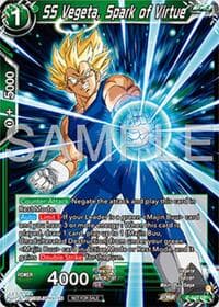 SS Vegeta, Spark of Virtue - Tournament Promotion Cards - Dragon Ball Super: Masters card