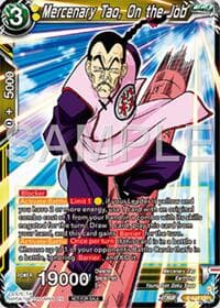 Mercenary Tao, On the Job - Tournament Promotion Cards - Dragon Ball Super: Masters card