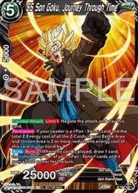 SS Son Goku, Journey Through Time - Tournament Promotion Cards - Dragon Ball Super: Masters card