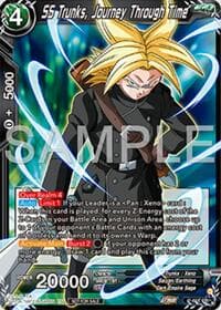 SS Trunks, Journey Through Time - Tournament Promotion Cards - Dragon Ball Super: Masters card