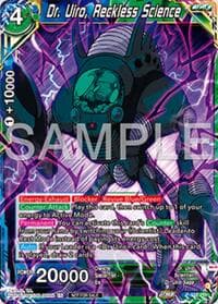 Dr. Uiro, Reckless Science - Tournament Promotion Cards - Dragon Ball Super: Masters card
