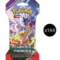 Temporal Forces Sleeved Booster Case - SV05: Temporal Forces - Pokemon card