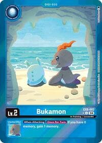 Bukamon (Limited Foil) - Chain of Liberation - Digimon Card Game card