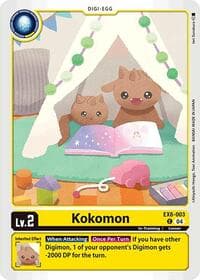 Kokomon - Chain of Liberation - Digimon Card Game card