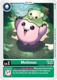 Motimon - Chain of Liberation - Digimon Card Game card